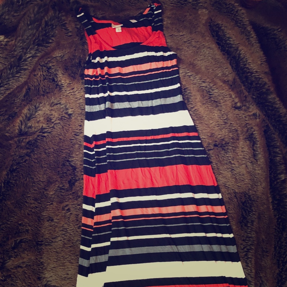 Striped Merona maxi dress